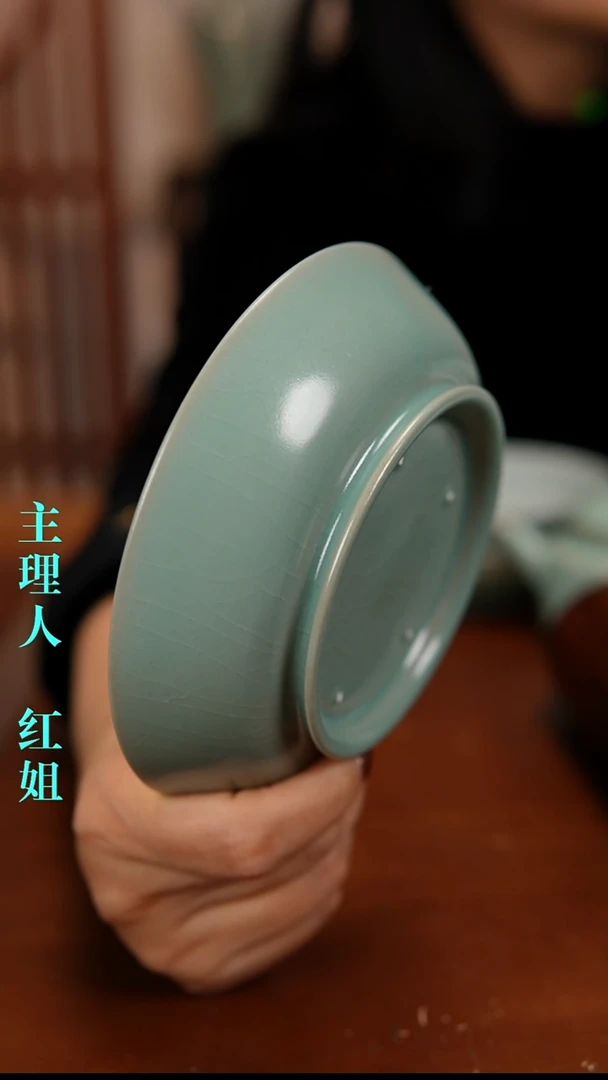 瓷片原产地原矿釉汝瓷
