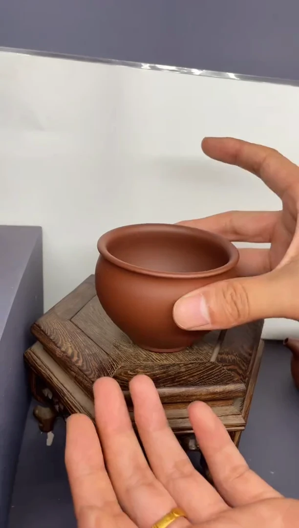 茶壶紫砂底槽清 圆融杯