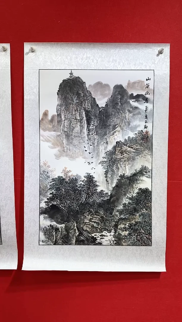 国画国画NYQ杰牛云勤老师作品