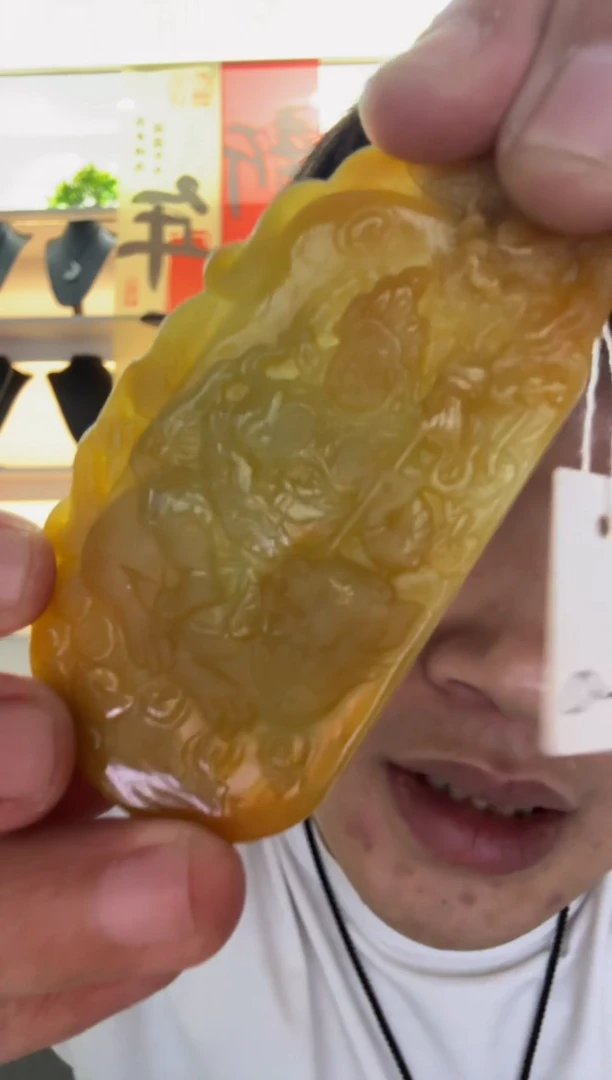 【闪购商品】翡翠颈饰未镶嵌天然翡翠A货孤品一件