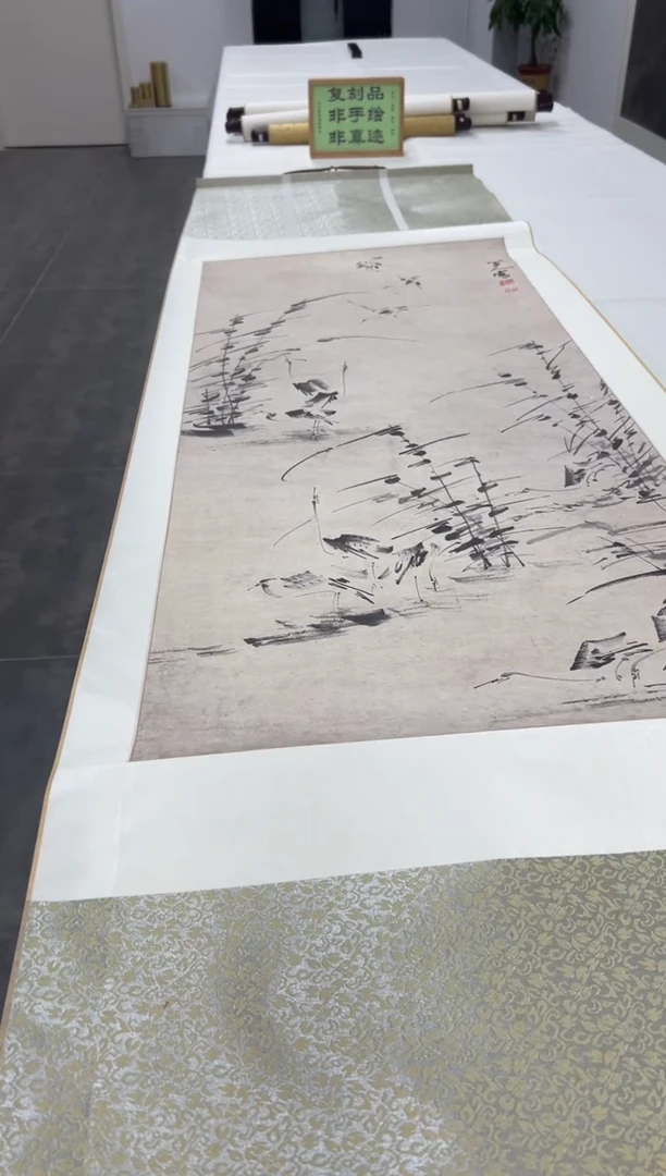 【复刻品】八大 白鹭小鸟