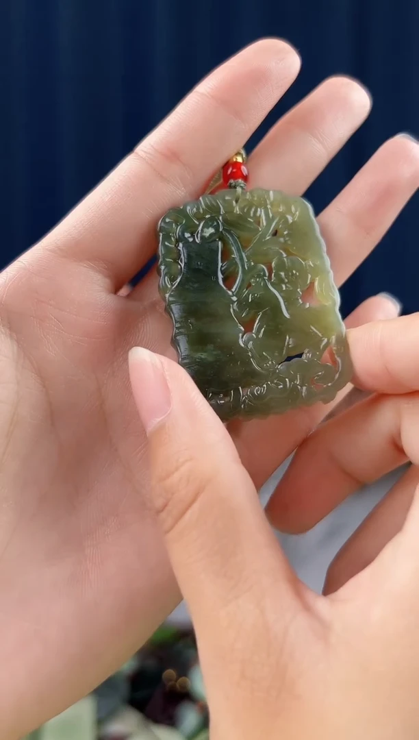 颈饰未镶嵌和田玉拍一发一，多样性发货