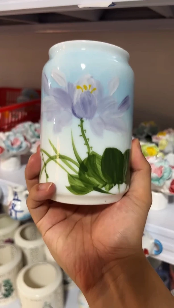 微瑕手绘景德镇餐饮具玲珑