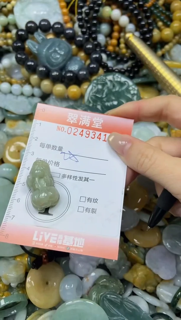 未镶嵌挂件翡翠闪购0249341