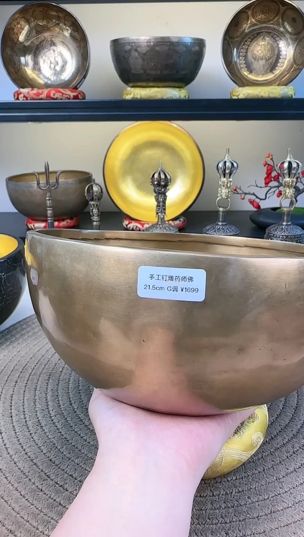 【闪购商品】手工钉雕药师佛21.5G送配件