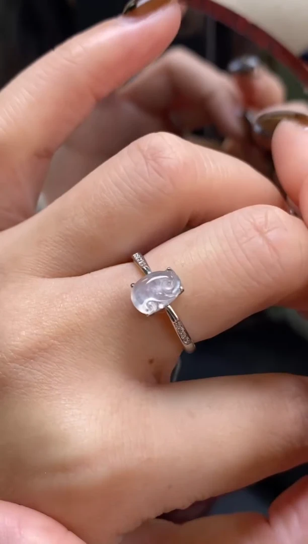 颈饰银S925镶嵌翡翠18682