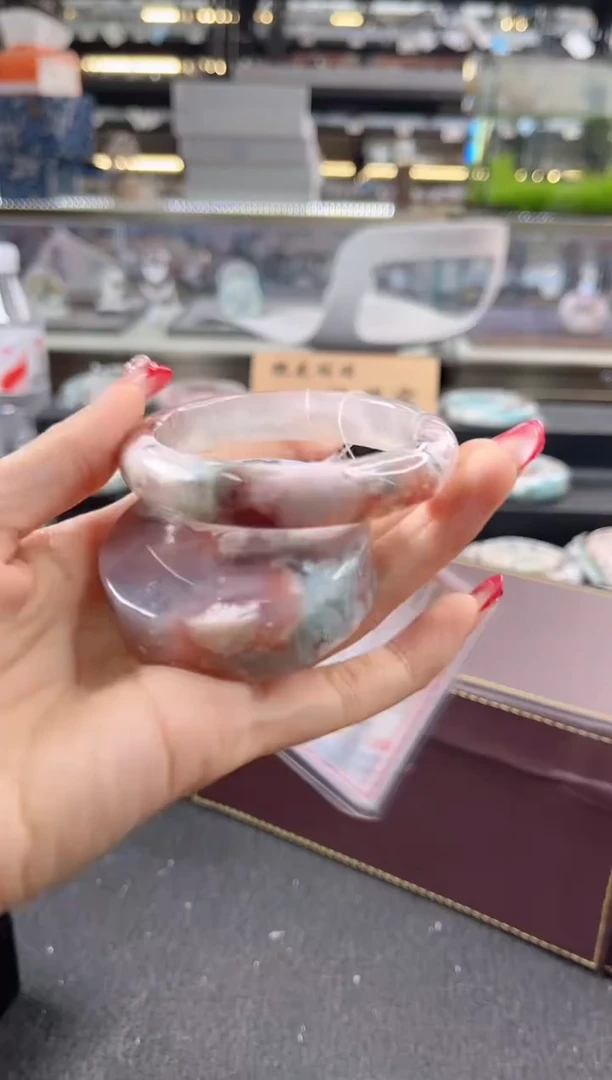 未镶嵌手镯石英质玉58圈口（赠品镯心）s955415