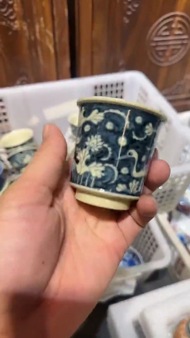 瓷片景德镇瓷器茶器茶杯