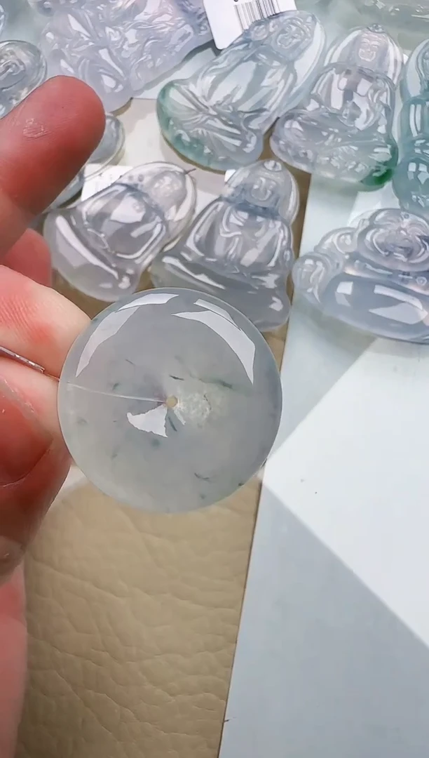 颈饰未镶嵌翡翠缅甸翡翠a货