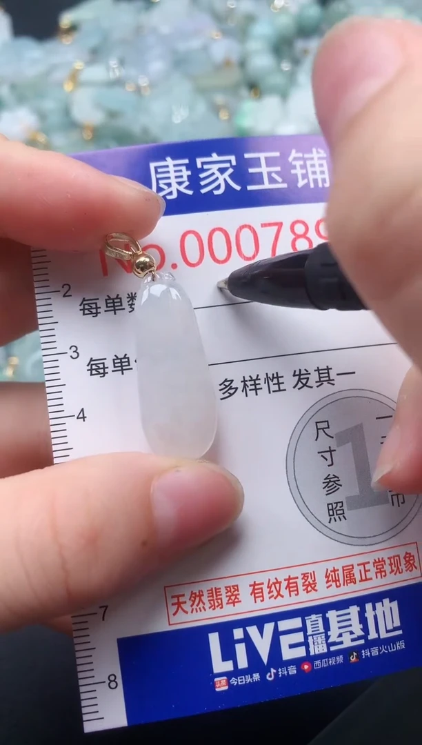 颈饰未镶嵌翡翠7892