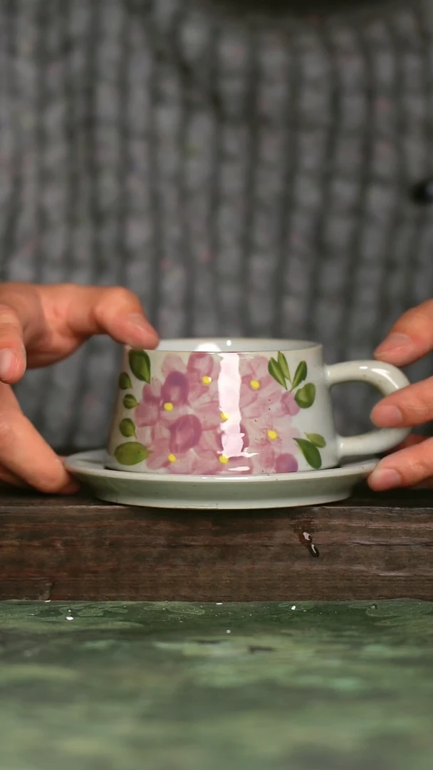 【闪购商品】青诗集手工手绘瓷器
