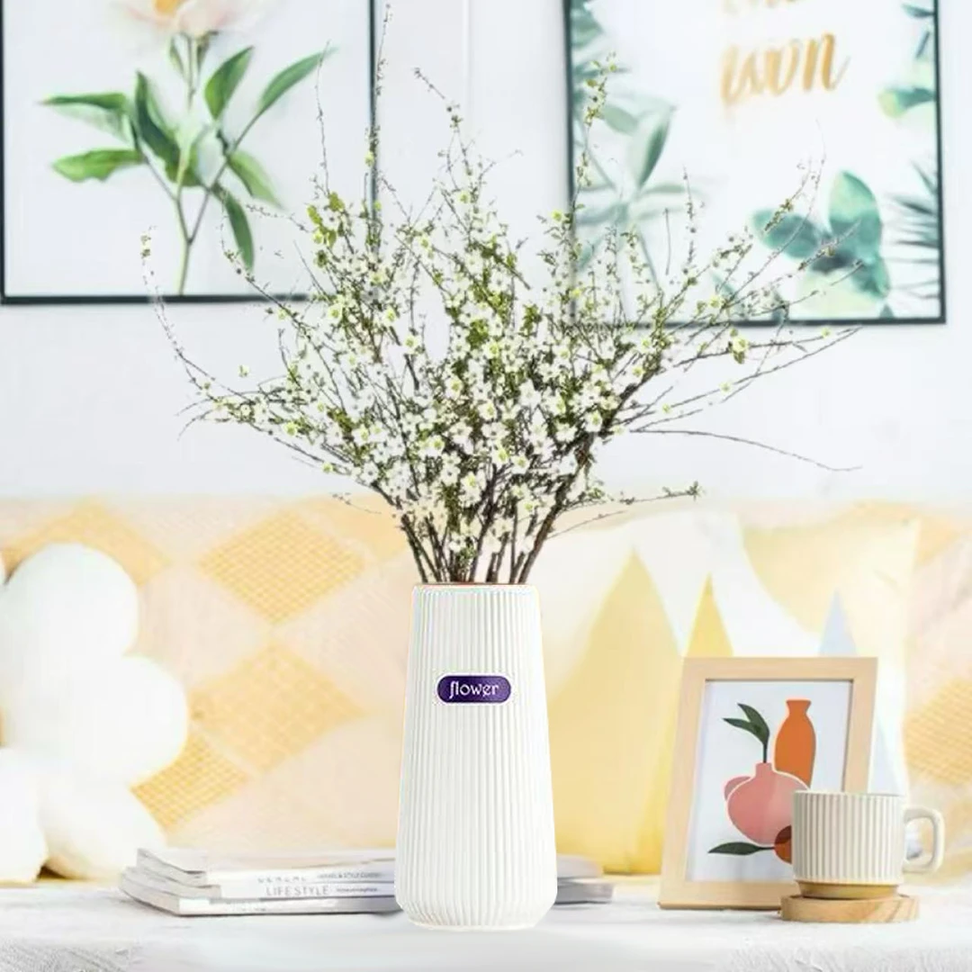 雪柳水养开花水培雪花植物花卉遇水枯木绿植