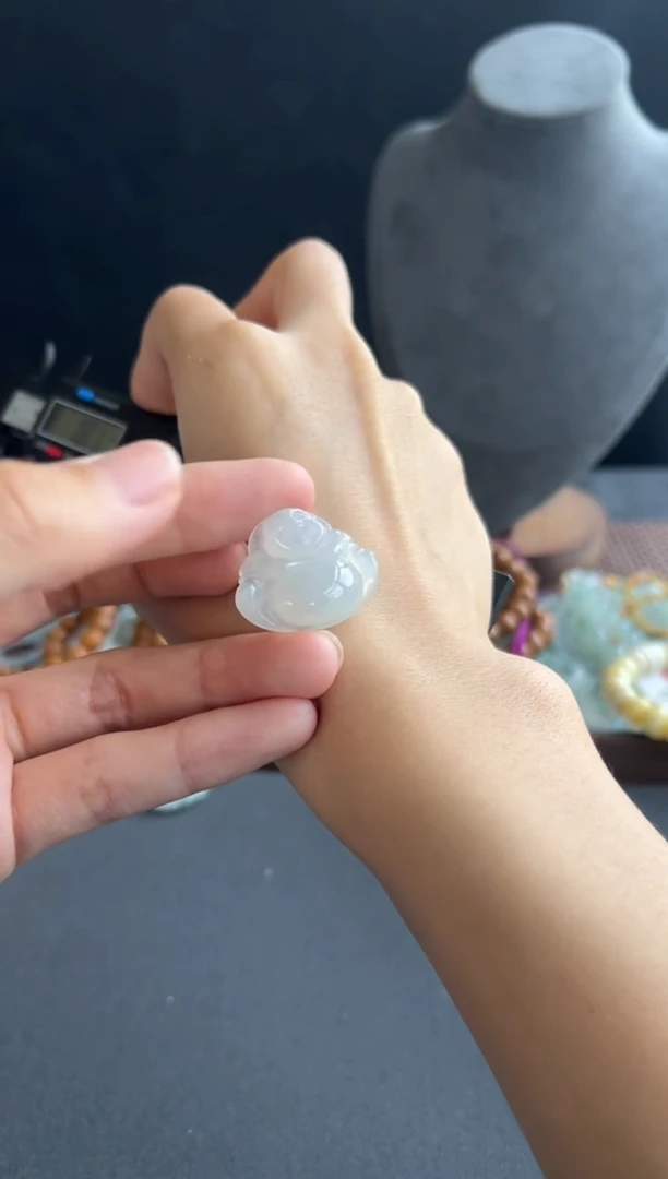 翡翠未镶嵌颈饰504买断