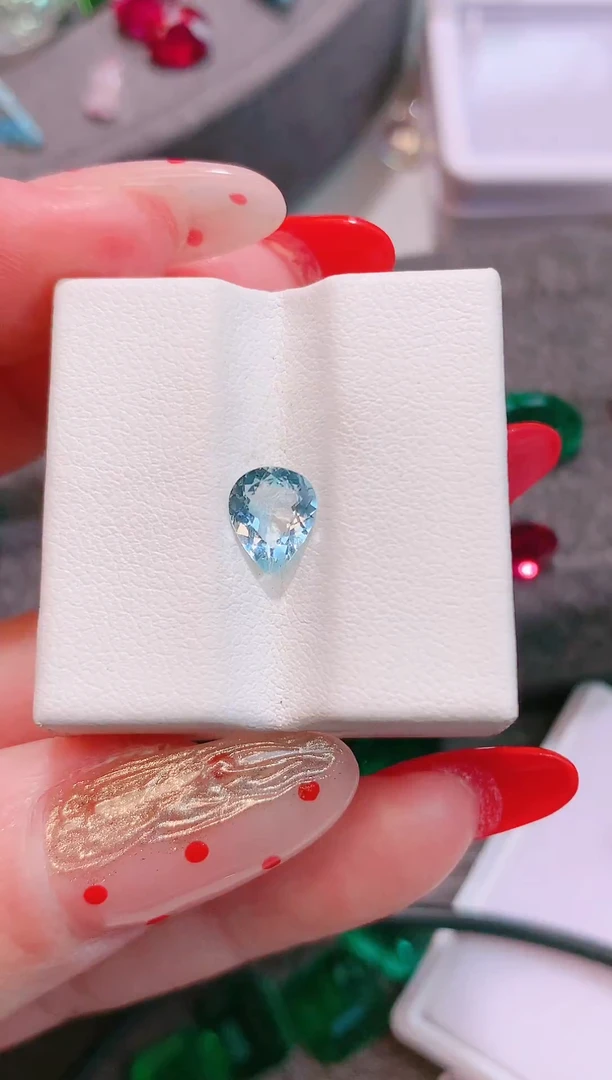 裸石海蓝宝石0.76ct