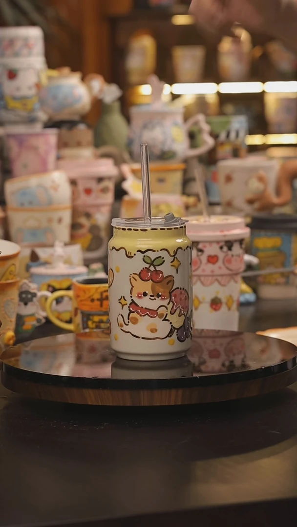 景德镇釉下彩绘设计师款式陶瓷