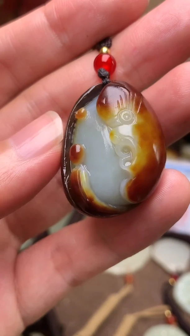 颈饰未镶嵌和田玉新疆料青海料清水和田玉吊坠