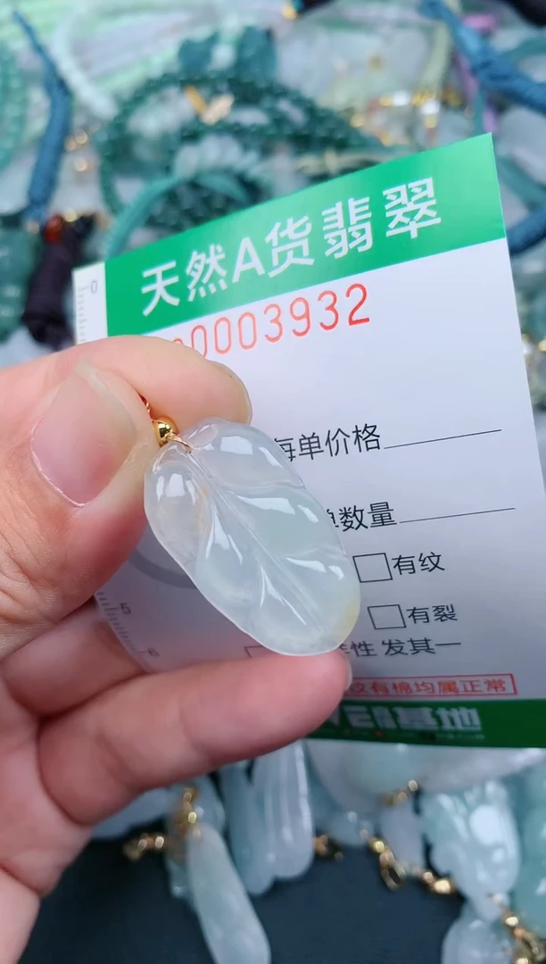 翡翠未镶嵌颈饰.0003932