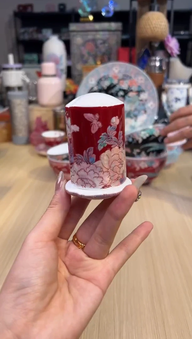 139灵羽和鸣牙签盒（红色）