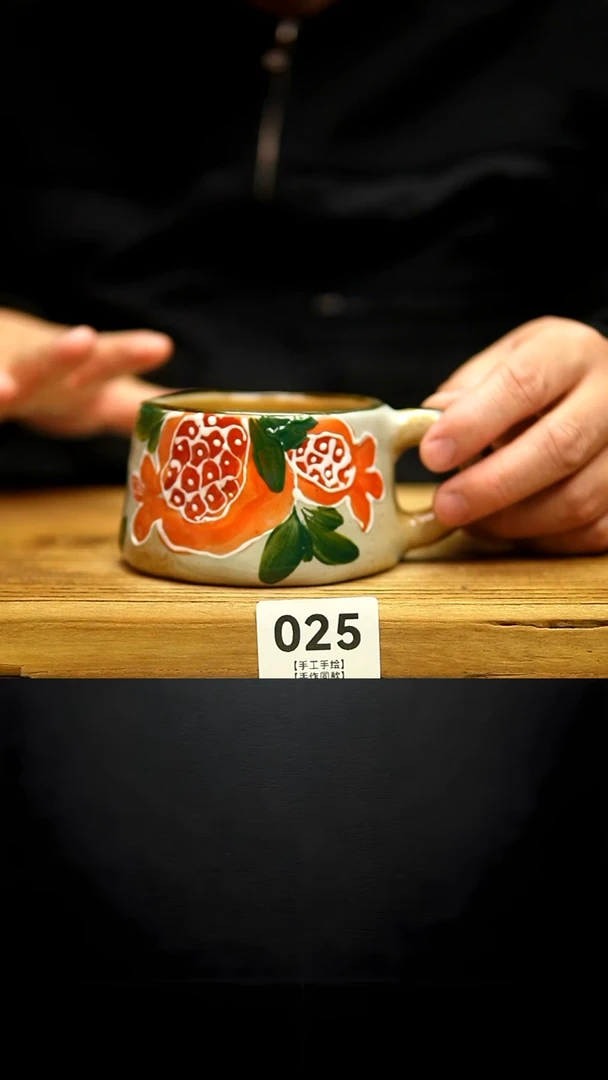 @@陶园瓷舍@@纯手工手绘@高温釉下彩