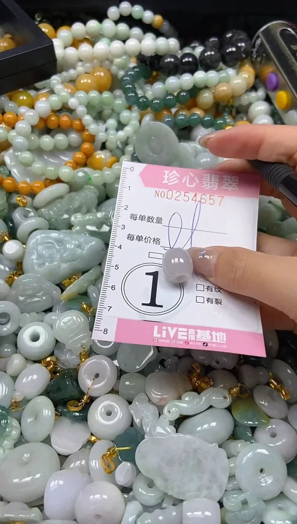 翡翠未镶嵌颈饰闪购0254657