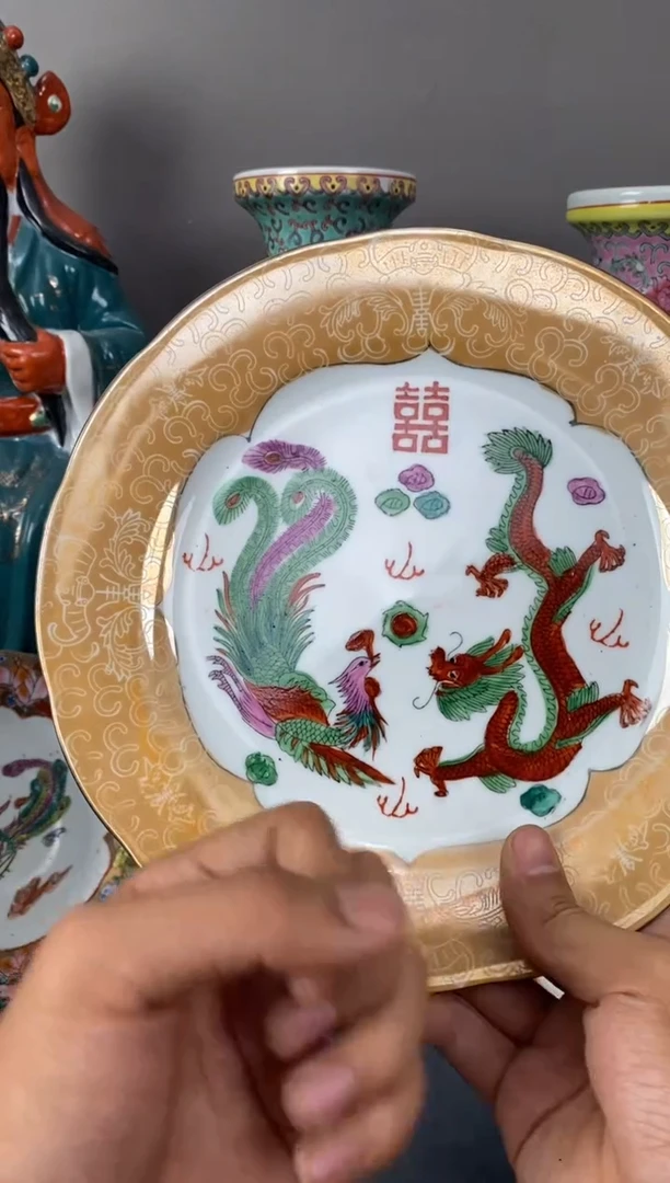 摆件陶567老厂瓷微瑕慎拍（已开价）