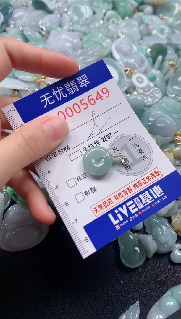 颈饰未镶嵌翡翠5649