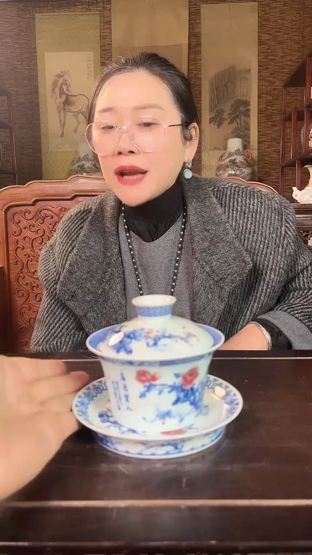 简约摆件景德镇陶瓷摆件X543