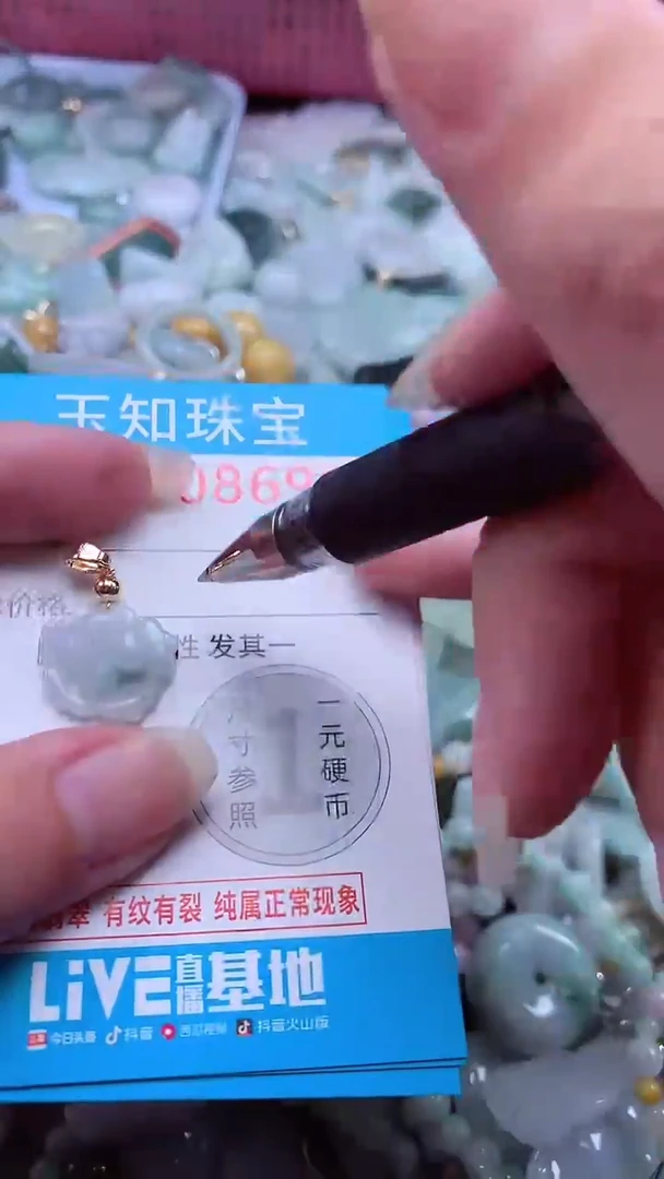 翡翠未镶嵌吊坠(不含链)8691