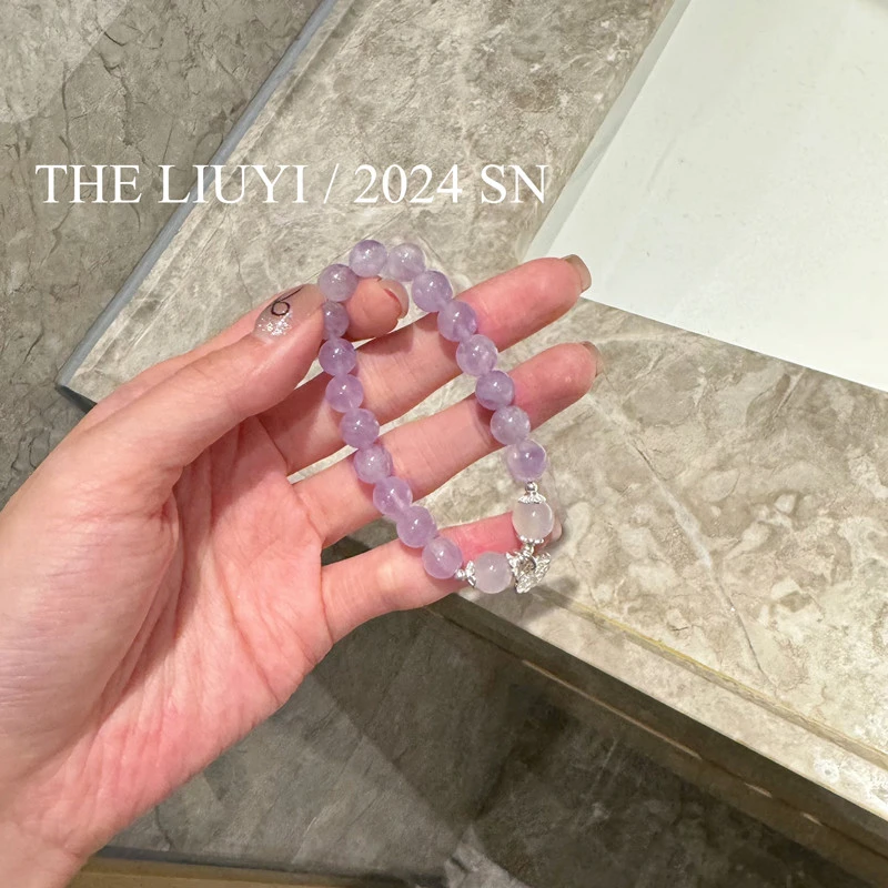 925银手链 【LIUYI】紫气东来s925银平安锁手串6039