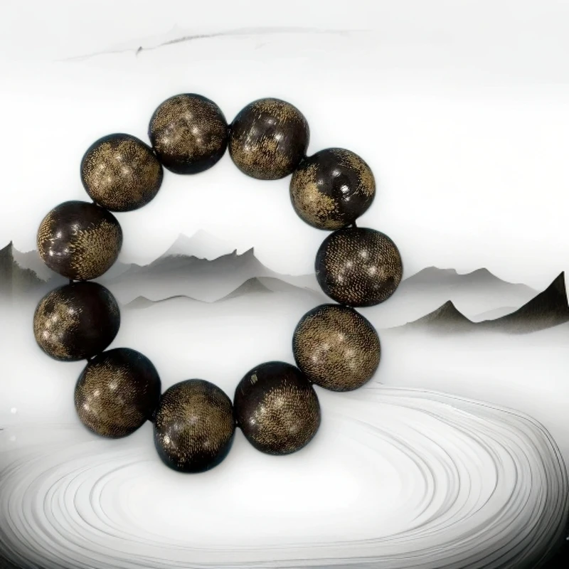 A387越南沉香木串25mm