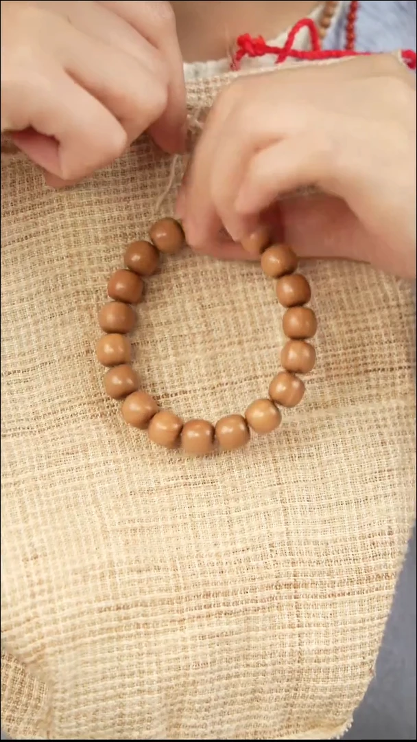 檀香木手串/手链老型单圈瑕疵-99