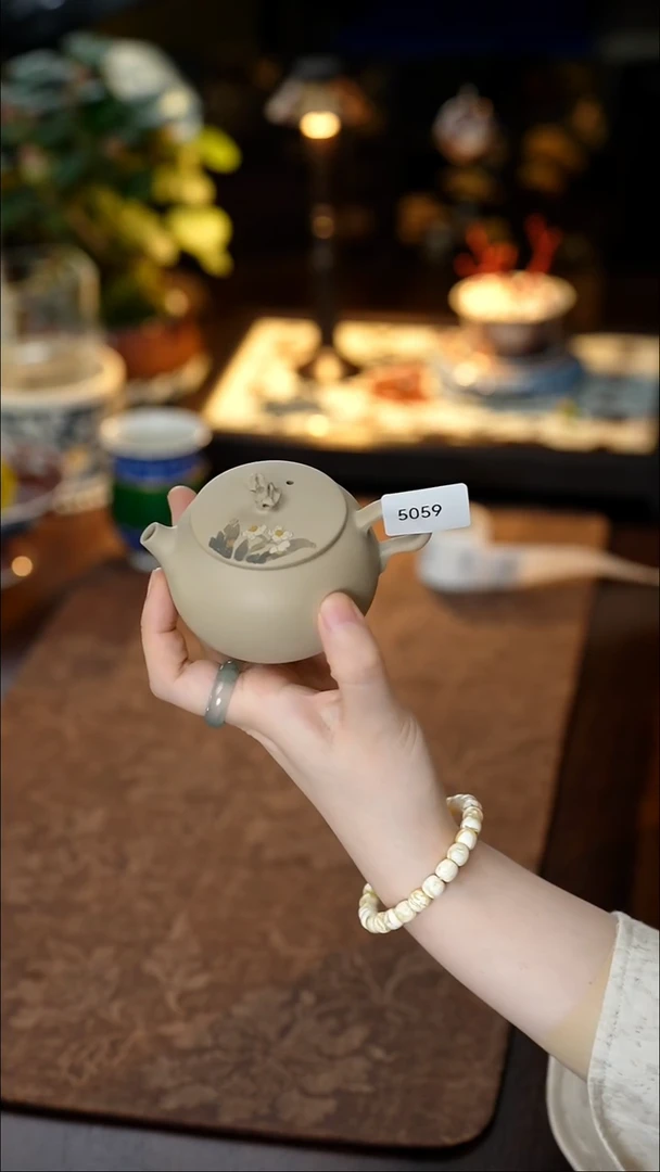 雲梦茶器紫陶茶壶5059