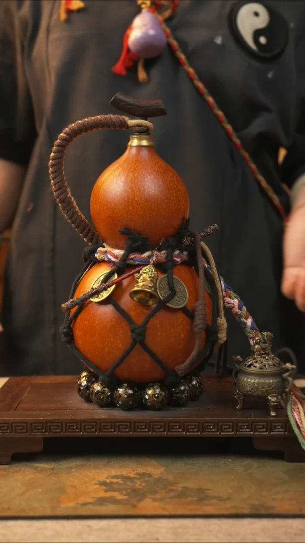 544大漆一物一拍记葫堂出品【不带手串】