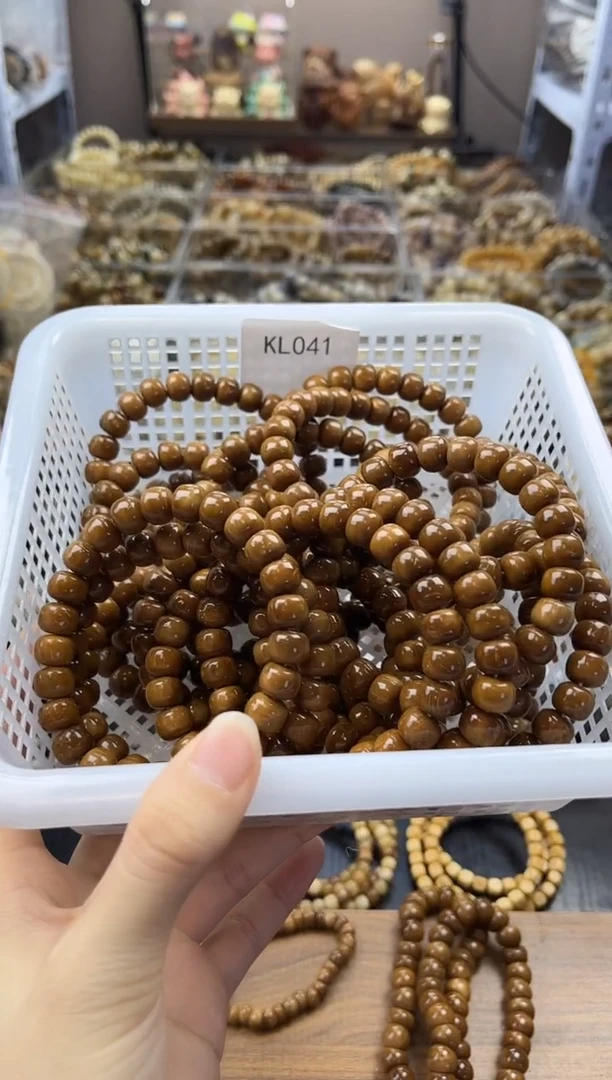 吊坠菩提根/象牙果精品KL041库尖料特级A++库克桶珠8*10mm