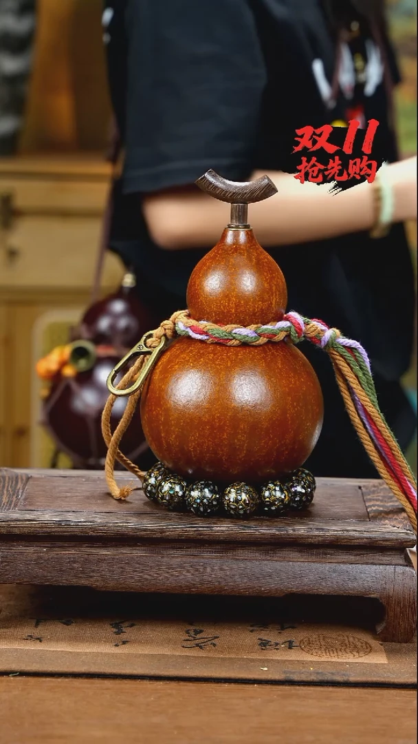 YQ011大漆酒葫芦不包手串