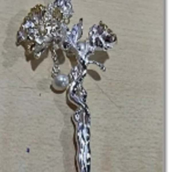 茶周边 簪 茶具配件 （山茶花）YZXH0334