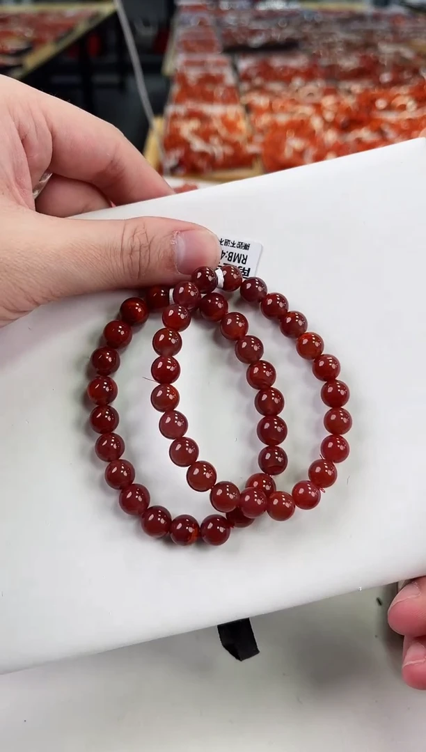 【闪购商品】南红玛瑙瓦西手串9+未镶嵌（多样式发其一）