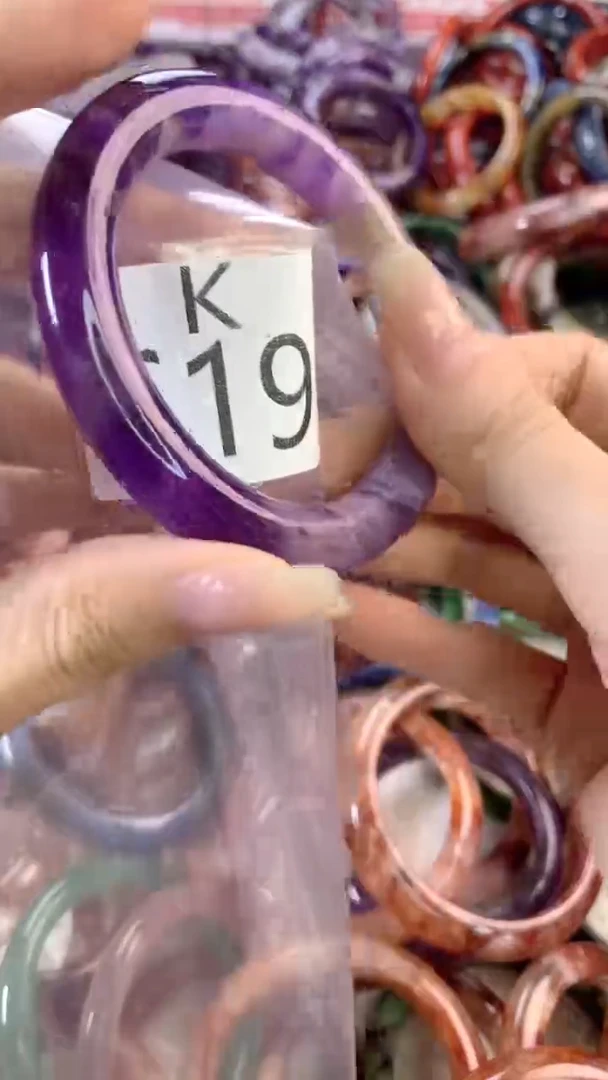 水晶手镯K未镶嵌水晶619-53