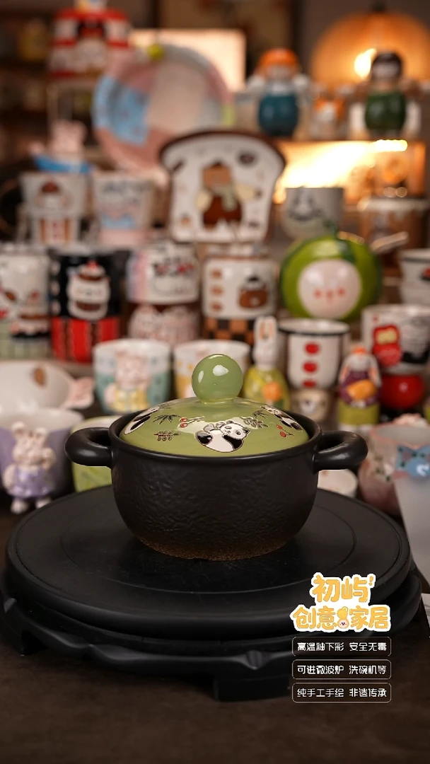 瓷初屿手工手绘餐具
