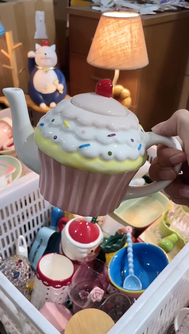 其他蛋糕系列陶瓷茶壶，水壶