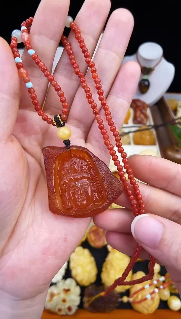 琥珀未镶嵌珠宝奇石柒月