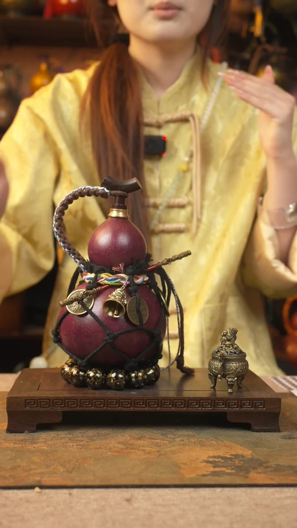 624大漆葫芦一物一拍记葫堂出品不带手串