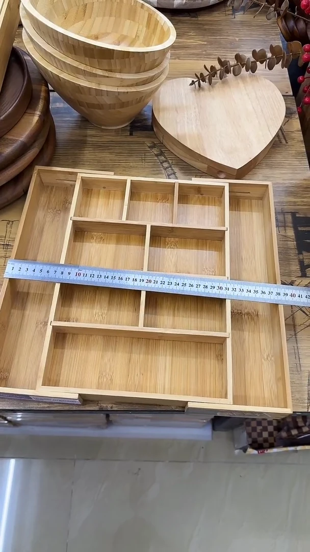 楠竹摆盘收纳盒一个装