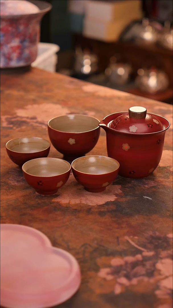 【闪购商品】陶瓷茶具（无礼盒无茶盘）@@A11710