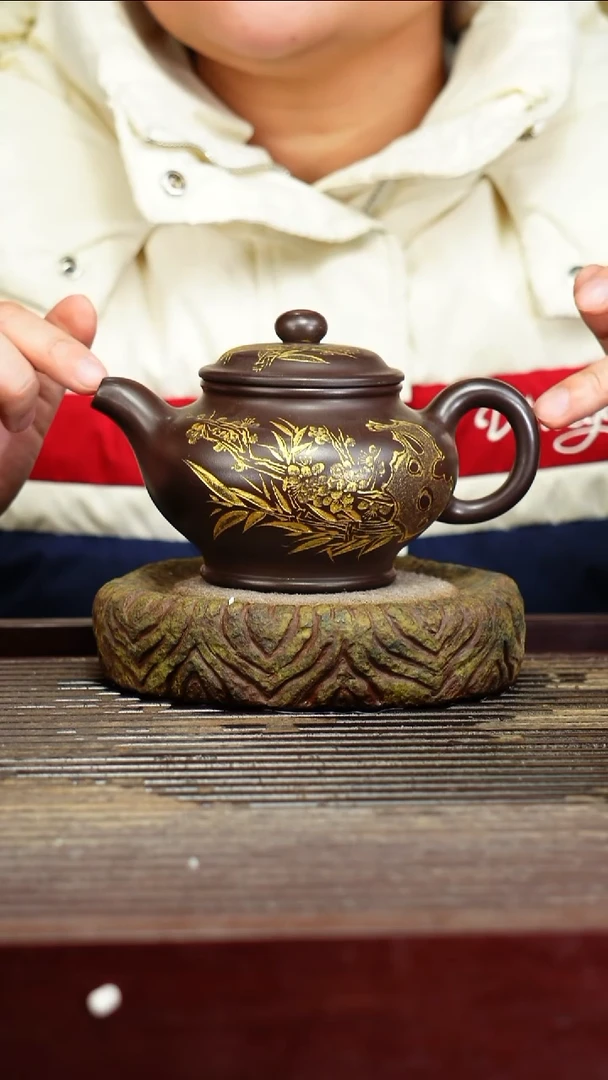 宜兴原矿紫砂壶茶壶宜兴原矿紫砂壶茶壶350C