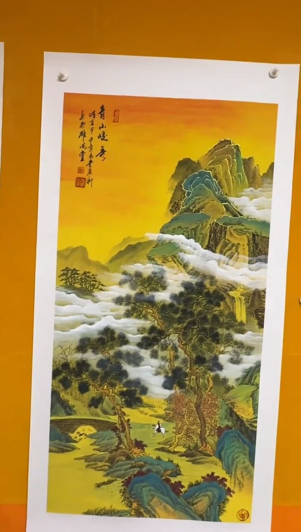 国画雄风堂书画作品