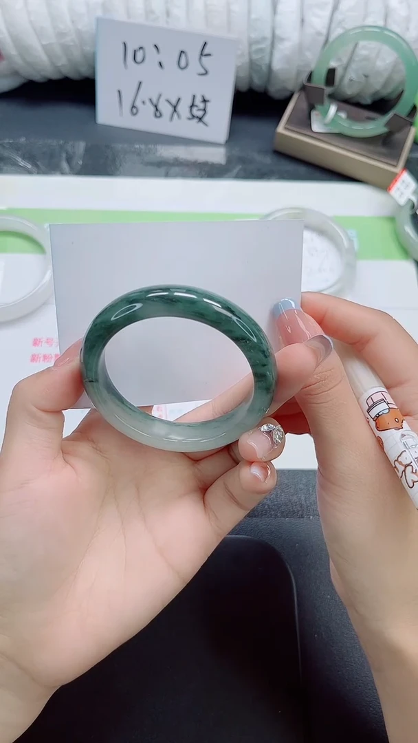 未镶嵌手镯石英质玉b70-54.2