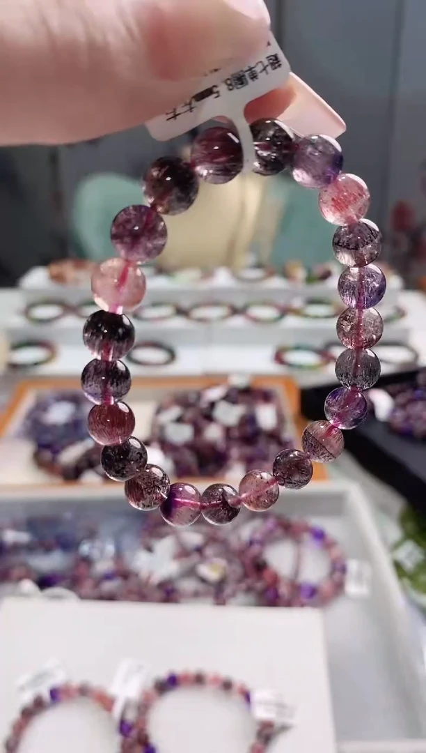 【闪购商品】水晶超七单圈8.5*未镶嵌多人多样性发其一