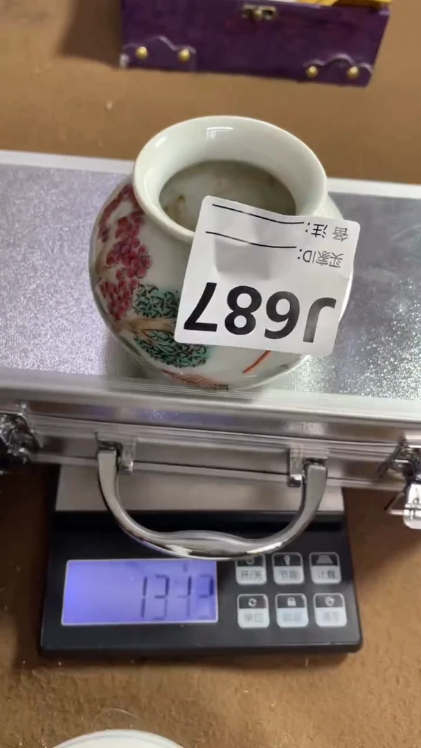 编码J687瓷器摆件（代拍链接）