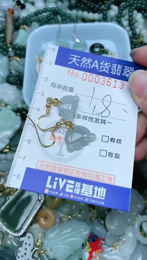 【闪购商品】翡翠吊坠(赠链)未镶嵌翡翠